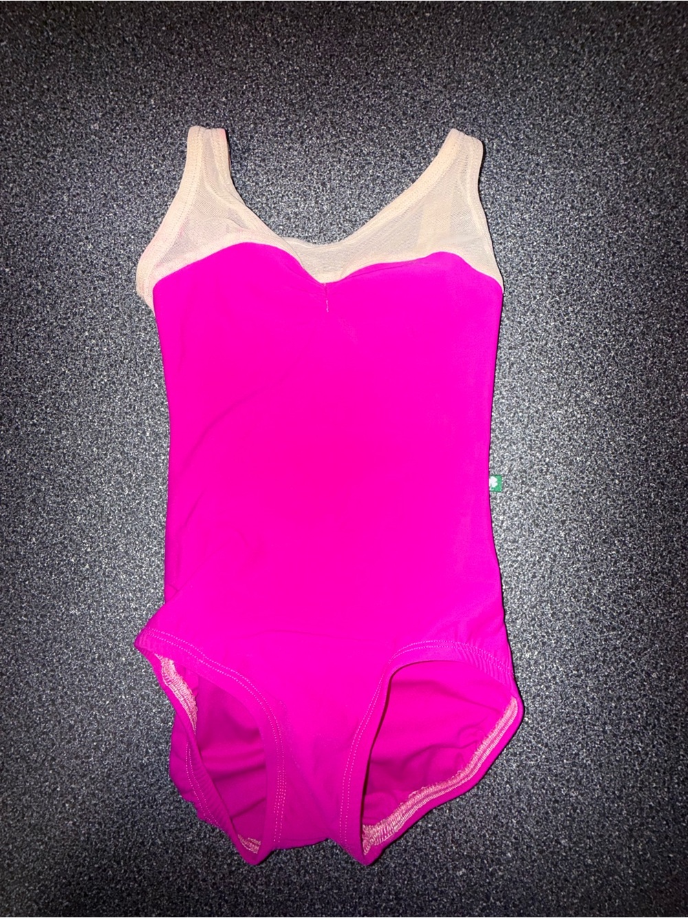 Lucky Leo Dancewear Dance Leotard‎ Fuchsia Pink Size Child XXS